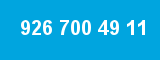 926 700 49 11